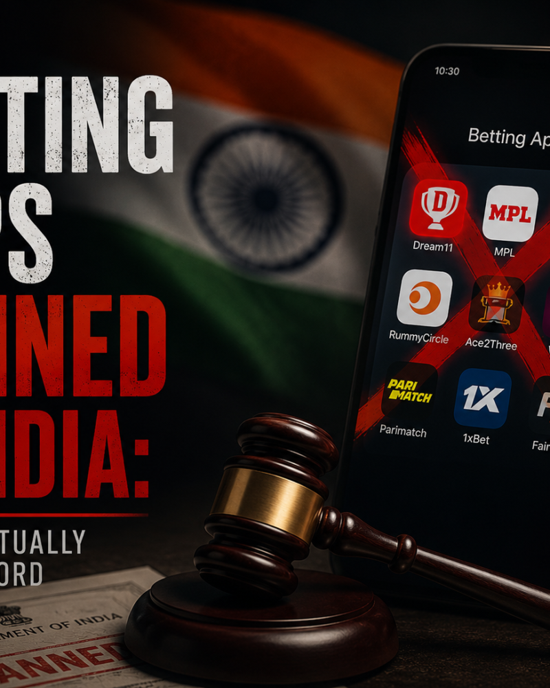 Betting Apps banned in india